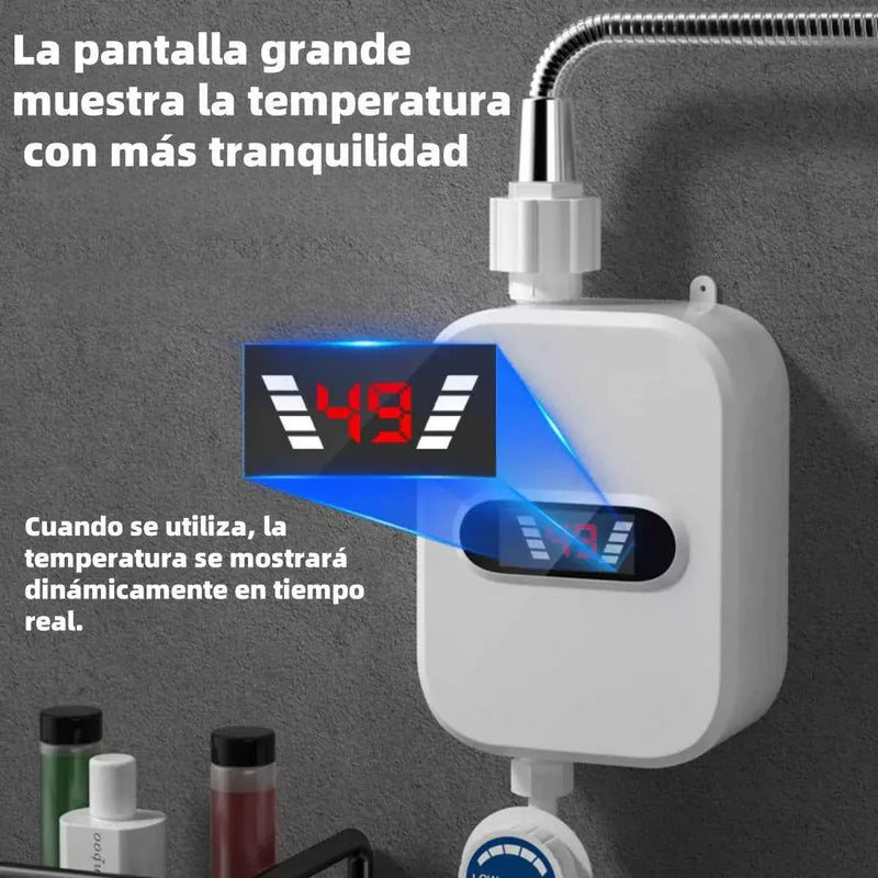 Calentador de agua eléctrico instantáneo de 3500W