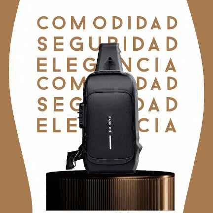 Bolso cruzado antirrobo
