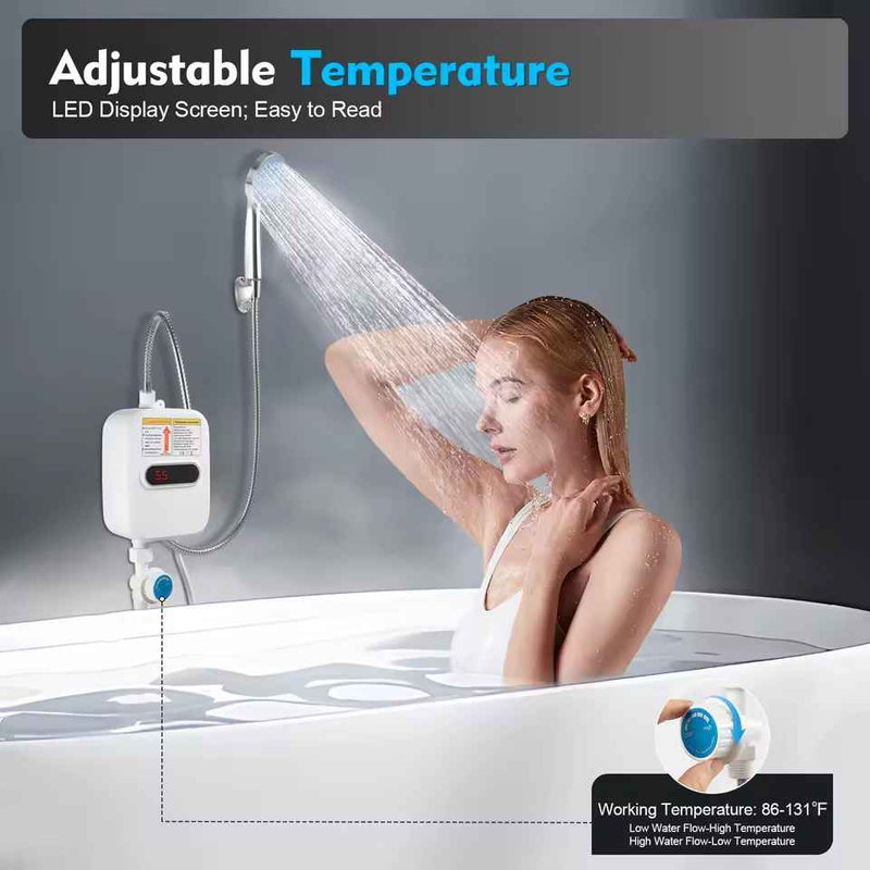 Calentador de agua eléctrico instantáneo de 3500W