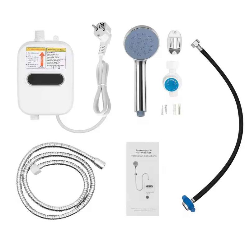 Calentador de agua eléctrico instantáneo de 3500W