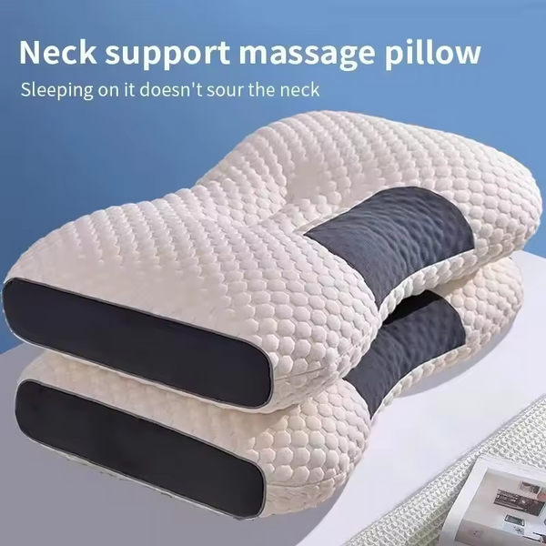 Almohada de punto ergonómica 3D
